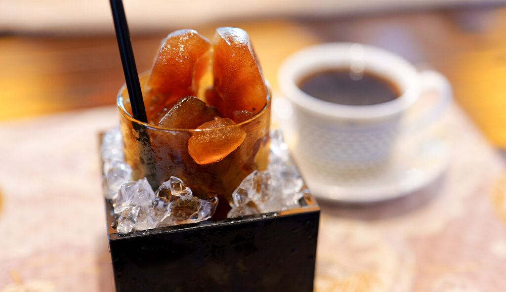 炭火焙煎珈琲店 藍のアイスコーヒー