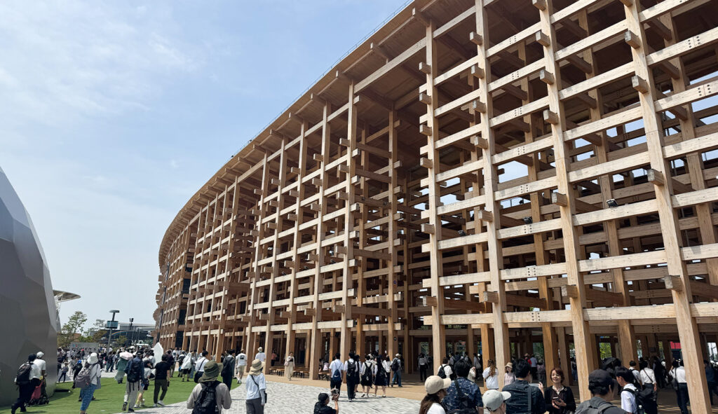 大阪万博2025の様子